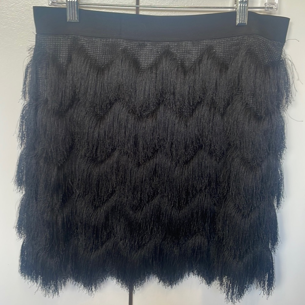 New studio M Fringe Skirt - daphne.  Flapper. Couture. Costume. Sexy
